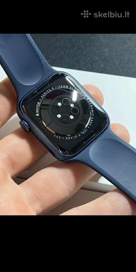 Apple Watch Series 6 44 mm GPS – Blue Aluminum - nuotraukos Nr. 4