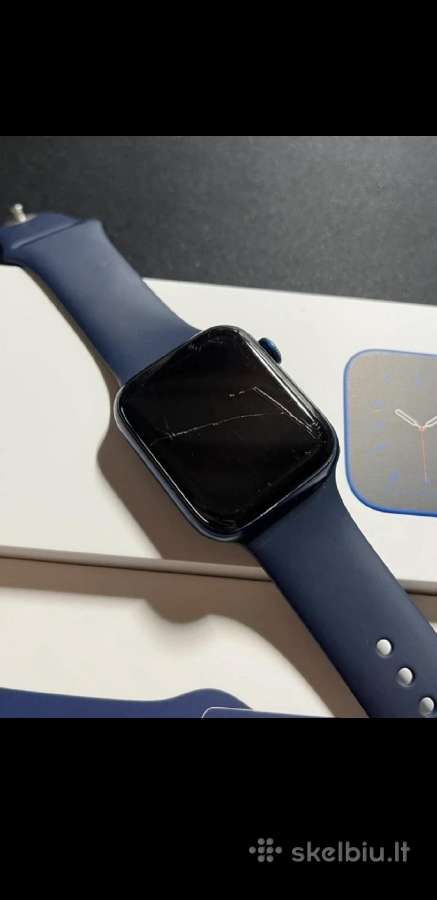 Apple Watch Series 6 44 mm GPS – Blue Aluminum - nuotraukos Nr. 5