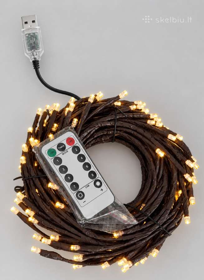 LED Šakelė 2,3 m - nuotraukos Nr. 2