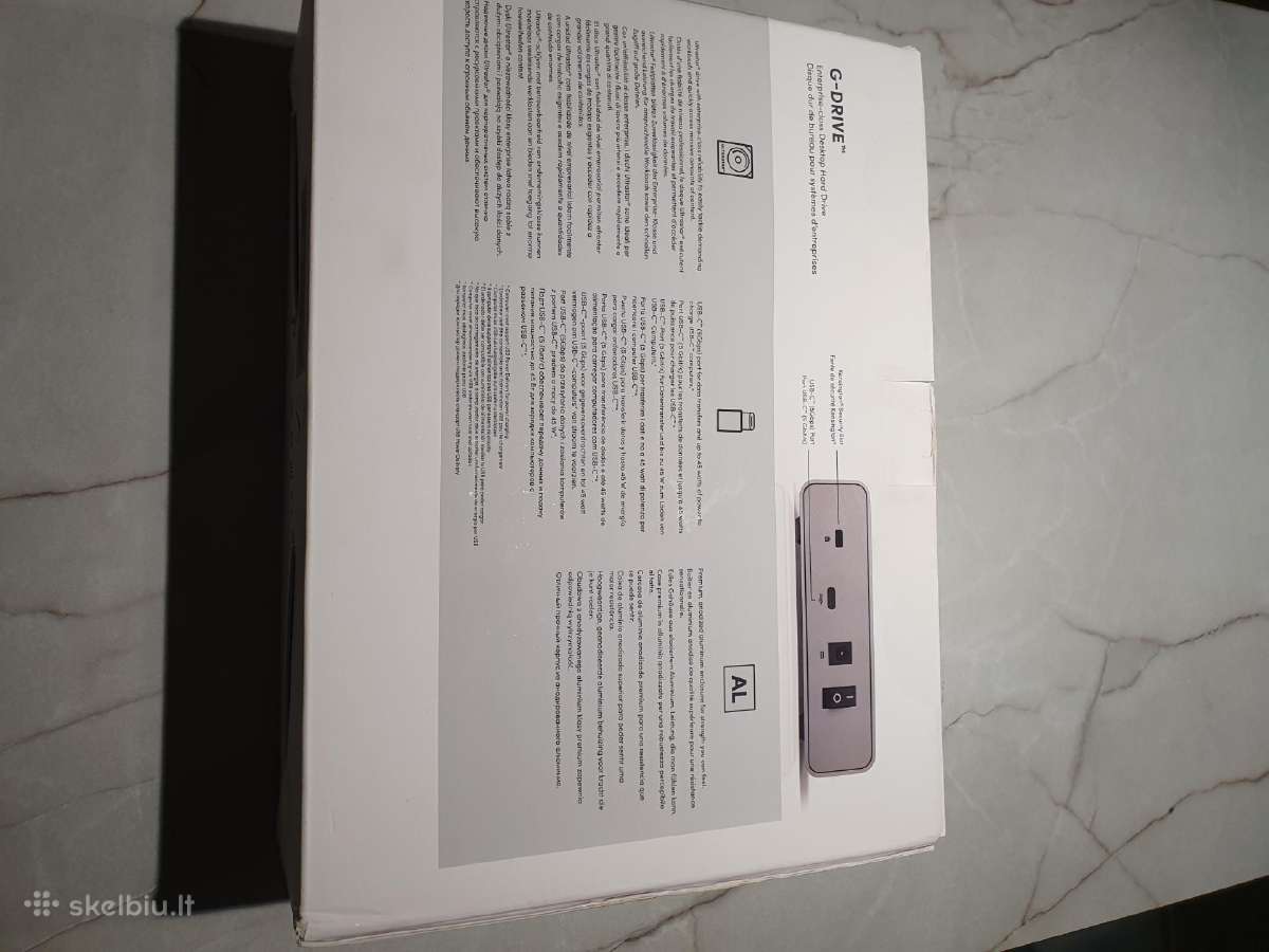 Sandisk g-drive sdph91g-018t-mbaad - nuotraukos Nr. 3
