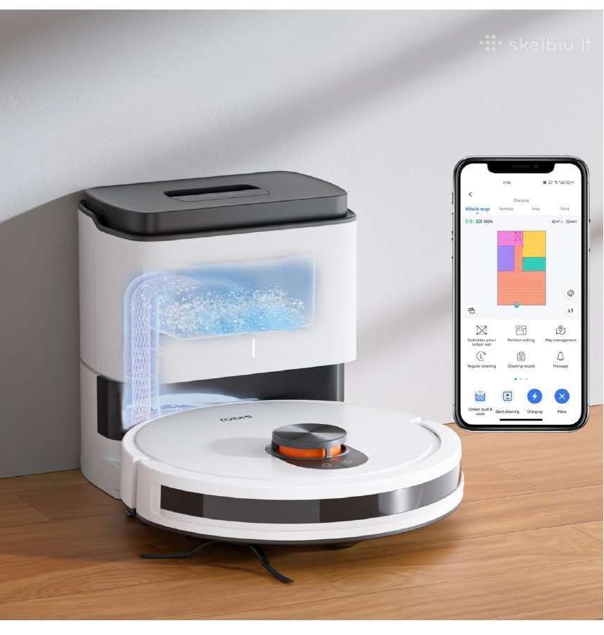 Xiaomi Roidmi Eve Cc dulkių siurblys robotas - nuotraukos Nr. 2