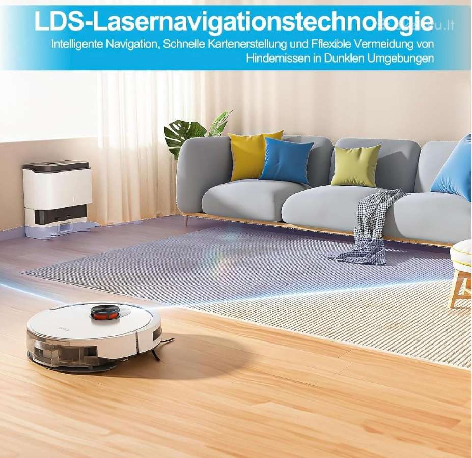 Xiaomi Roidmi Eve Cc dulkių siurblys robotas - nuotraukos Nr. 6
