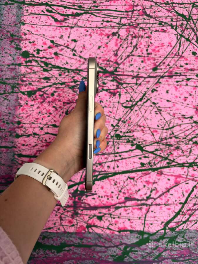 iPhone 16 Pro Max 256gb Natural Titanium - nuotraukos Nr. 6