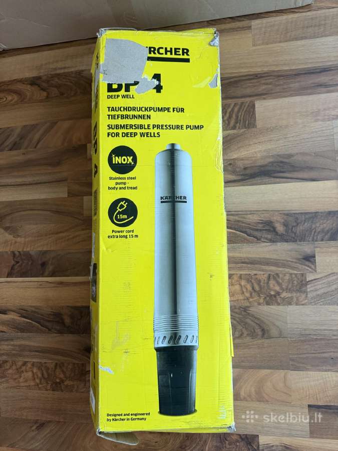 Vandens siurblys / purkštuvas Karcher BP 4 Naujas - nuotraukos Nr. 2