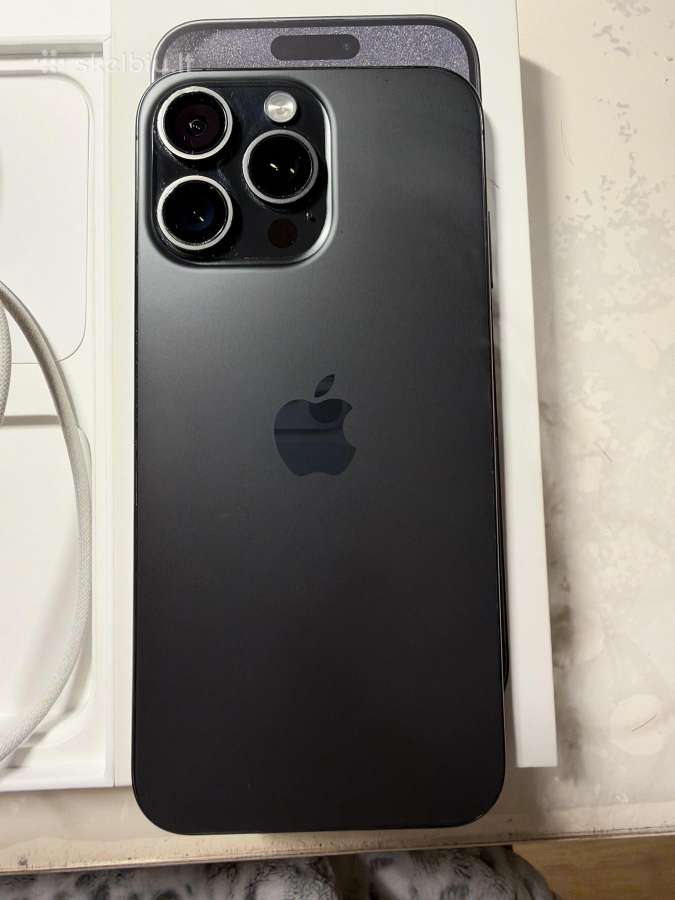iPhone 15 pro max 512gb black - nuotraukos Nr. 2
