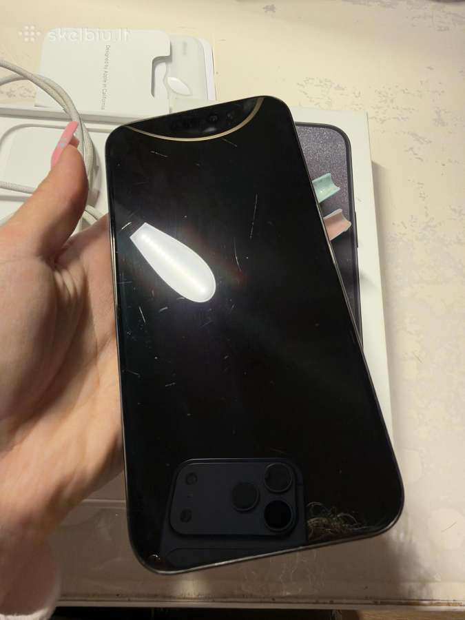 iPhone 15 pro max 512gb black - nuotraukos Nr. 3