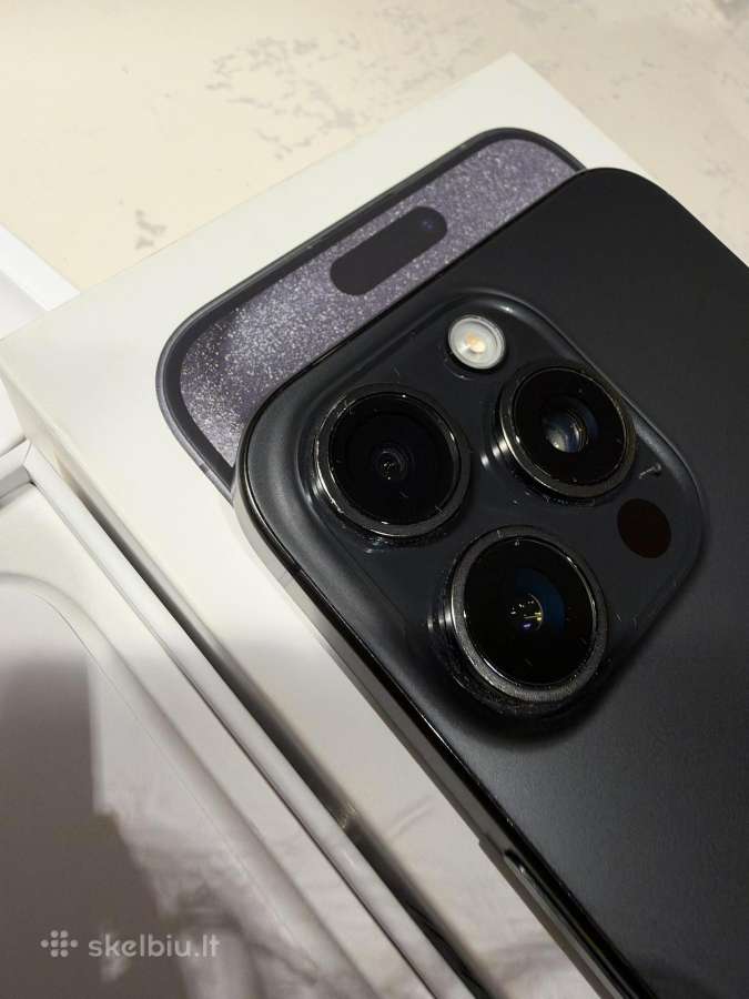 iPhone 15 pro max 512gb black - nuotraukos Nr. 4