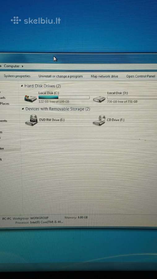 Pc Kompiuteris Gtx 660; intel i5; 8gb RAM; - nuotraukos Nr. 4