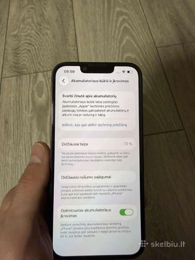 iPhone 13 128gb - nuotraukos Nr. 7