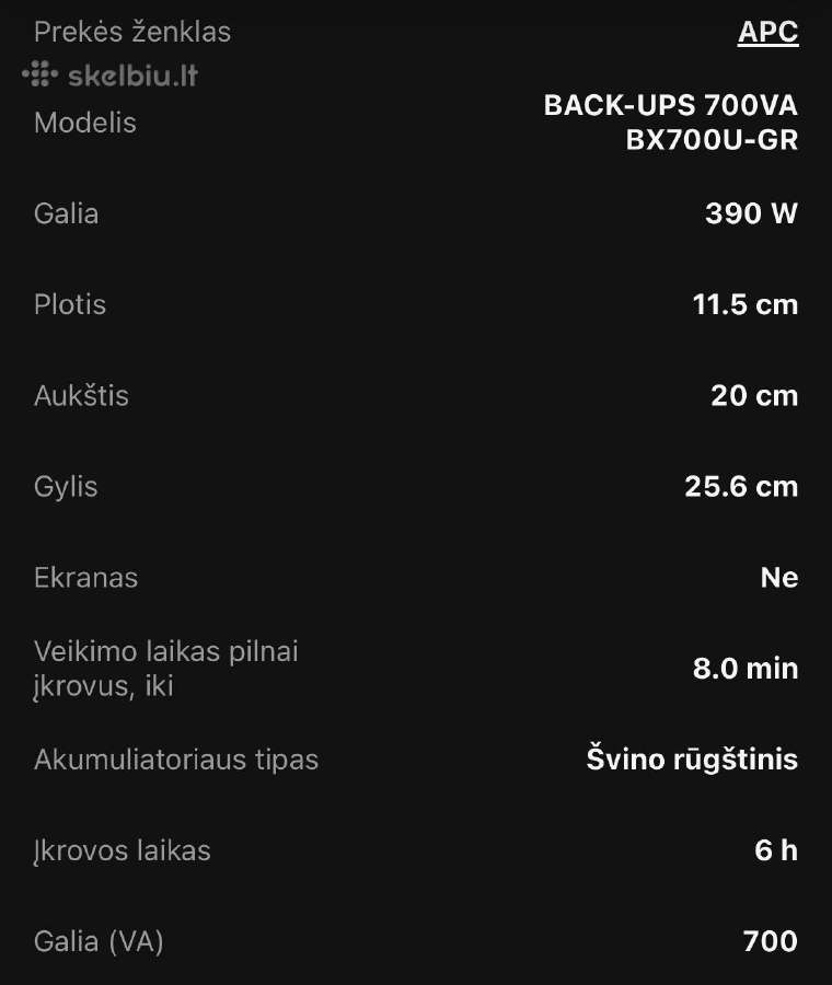 Nepertraukiamo Maitinimo Šaltinis (Ups) - nuotraukos Nr. 3
