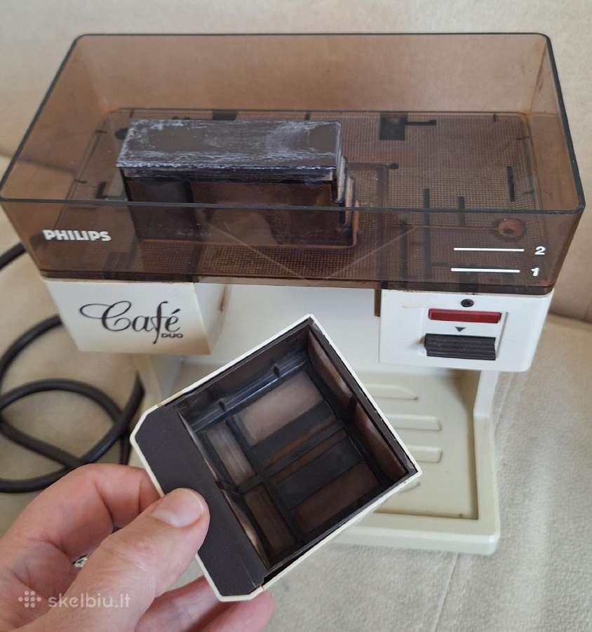 Vintažinis retro kavos aparatas Philips Cafe Duo - nuotraukos Nr. 7