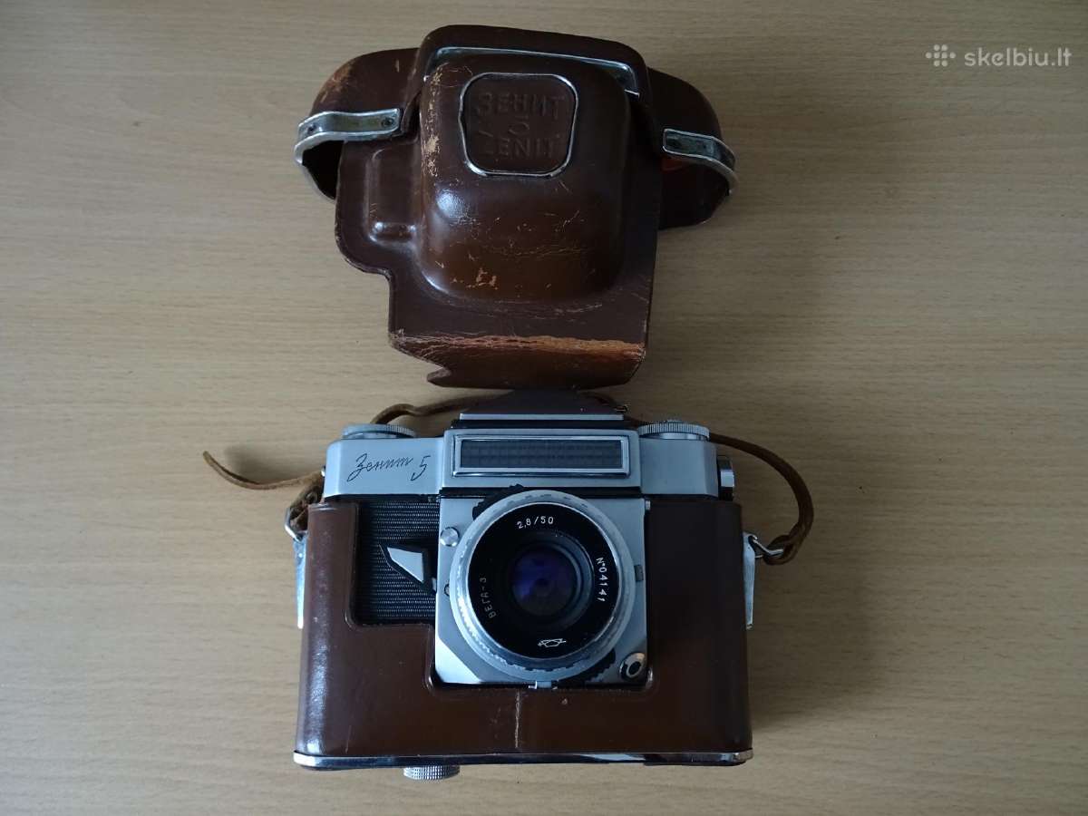 Fotoaparatas Zenit 5 kolekcionieriams ir kiti - nuotraukos Nr. 7