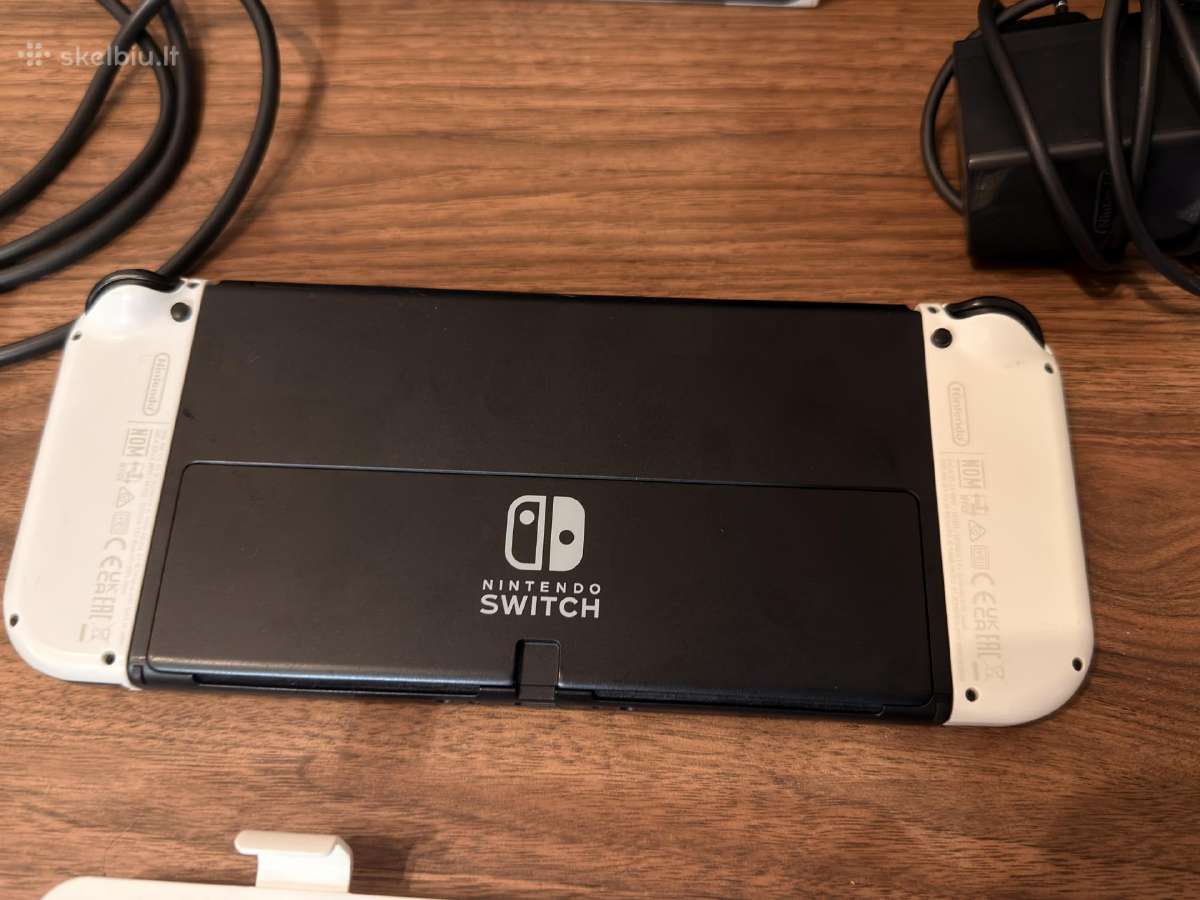 Nintendo Switch Oled + 64gb micro sd + Grip'as - nuotraukos Nr. 6