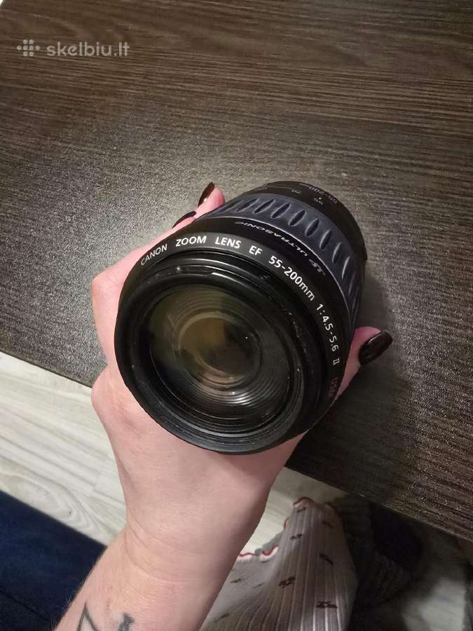 Canon Ef 55–200mm f/4.5–5.6 II Usm objektyvas - nuotraukos Nr. 3