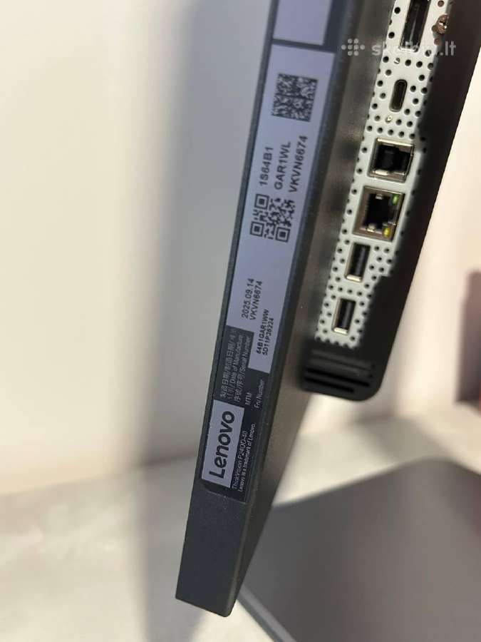 Monitorius Lenovo Thinkvision P24qd-40 - nuotraukos Nr. 7