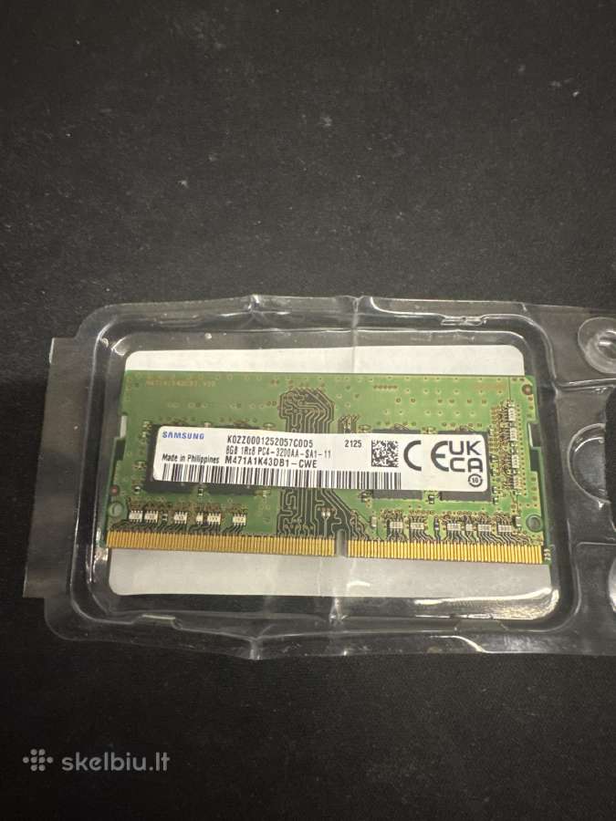 Ddr 4 8gb RAM so dimm 3200mhz - nuotraukos Nr. 2