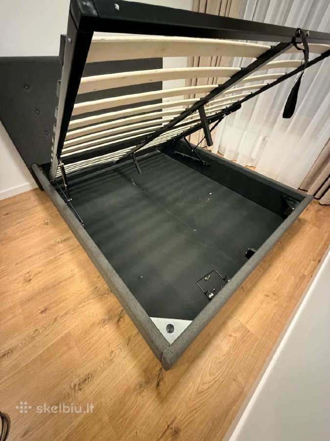 Skubiai! Jysk alnor 160x200 lovos remas - nuotraukos Nr. 2