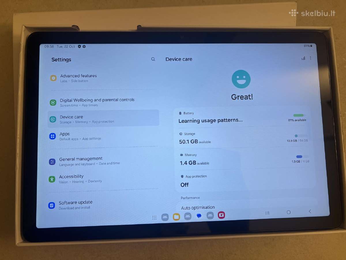 Samsung Galaxy Tab A9+, 64gb - nuotraukos Nr. 2