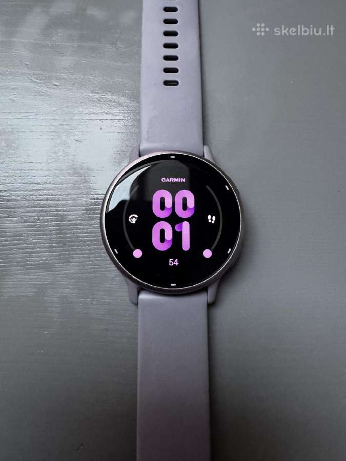 Garmin Vivoactive 5 Orchid, įkroviklis, apyrankės - nuotraukos Nr. 2