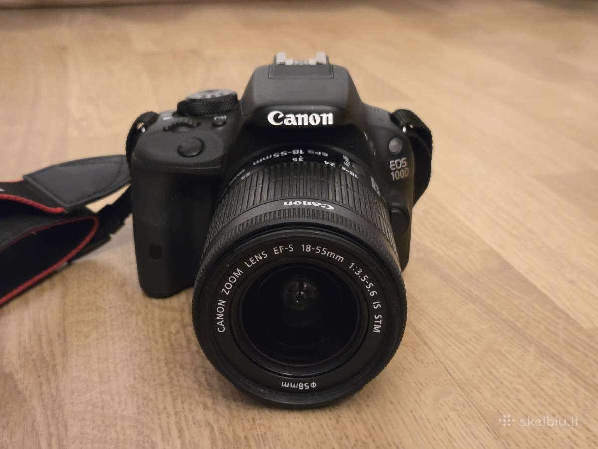 Canon EOS 100d / Dslr / 18-55mm Ef-s / 15k kadrų - nuotraukos Nr. 2