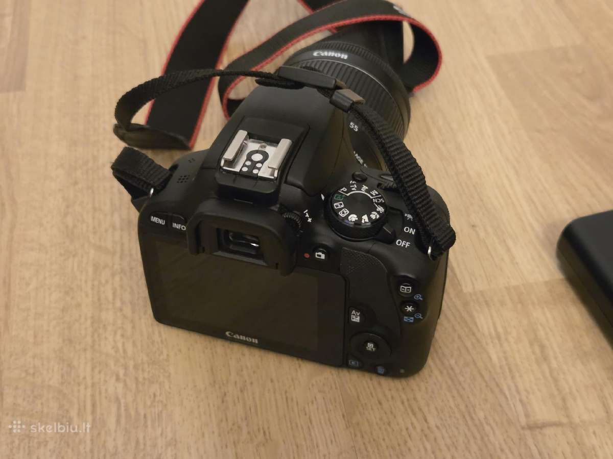 Canon EOS 100d / Dslr / 18-55mm Ef-s / 15k kadrų - nuotraukos Nr. 4