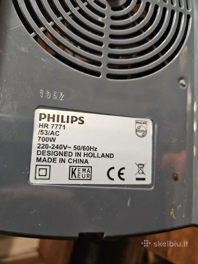 Philips virtuvinis kombainas - nuotraukos Nr. 5