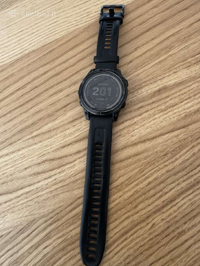 Garmin Fenix 7 Sapphire Solar 47mm titaninis - nuotraukos Nr. 2