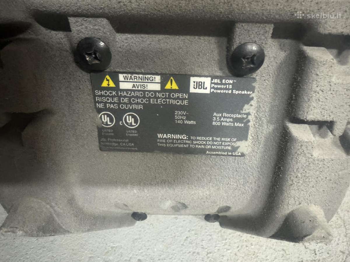 Jbl eon kolonėlės - nuotraukos Nr. 2