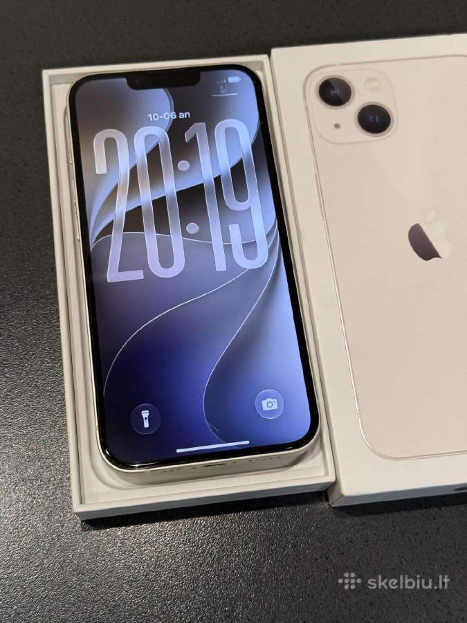 iPhone 13 128gb Baltas - nuotraukos Nr. 2