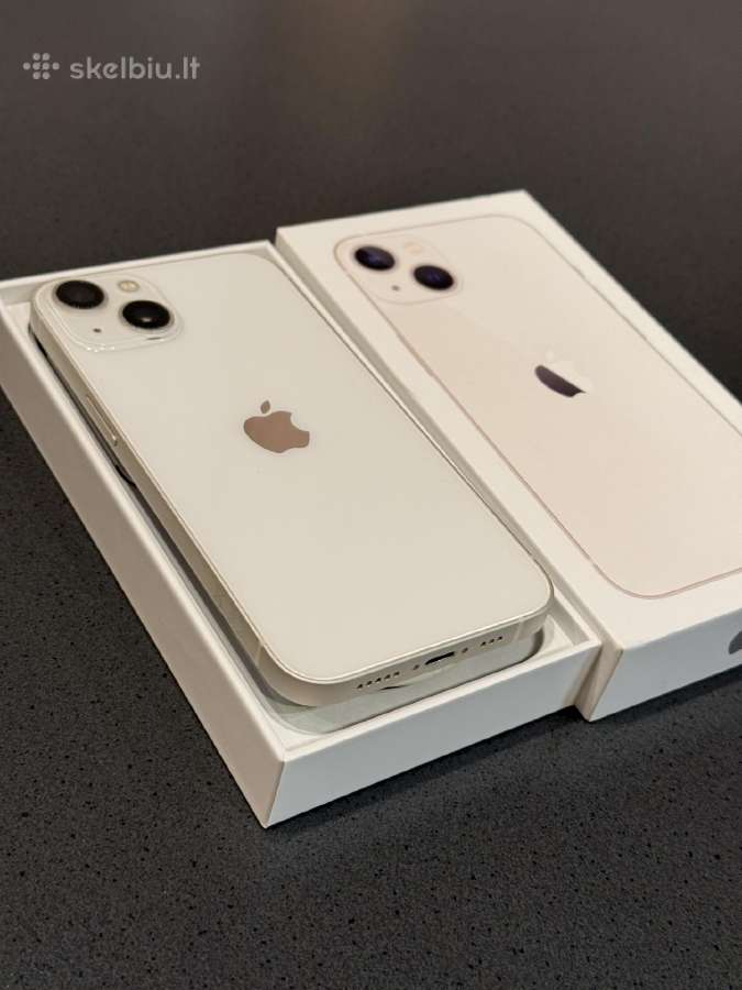 iPhone 13 128gb Baltas - nuotraukos Nr. 4