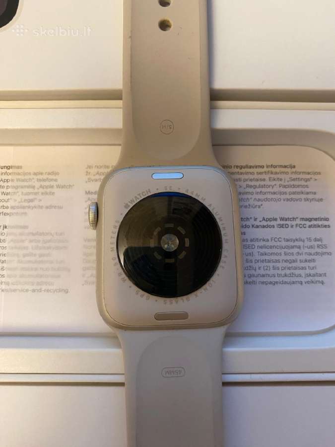 Apple Watch laikrodis Se 44 mm. - nuotraukos Nr. 3