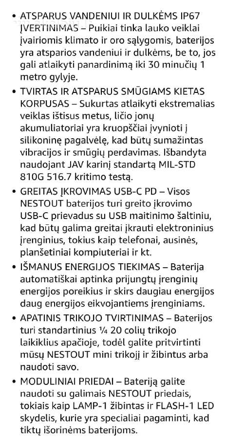 Atsparūs vandeniui išorinis Įkroviklis Elecom - nuotraukos Nr. 5