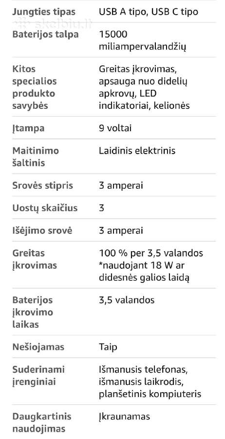 Atsparūs vandeniui išorinis Įkroviklis Elecom - nuotraukos Nr. 7