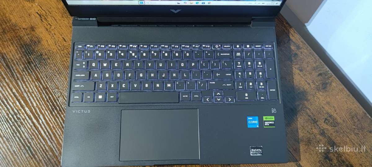 Hp Victus 15, i5 13gen, Rtx 4050, 16gb - nuotraukos Nr. 6