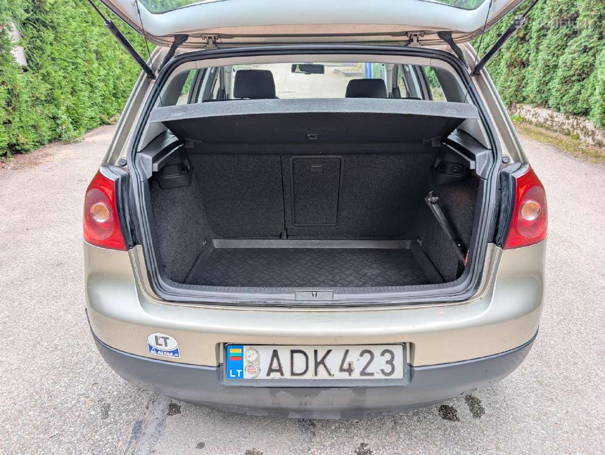 VW Golf 5, 2.0 dyzelis, 2004 - nuotraukos Nr. 5