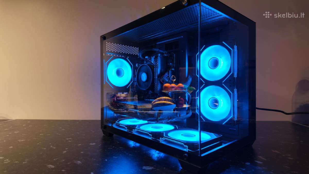Gaming Pc, 6600 XT , Ryzen 5 5600x - nuotraukos Nr. 2