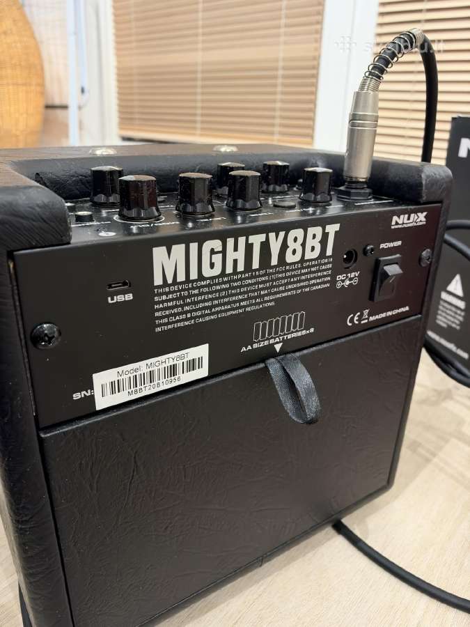 Nux Mighty-8bt Stereo Guitar Amplifier - nuotraukos Nr. 5