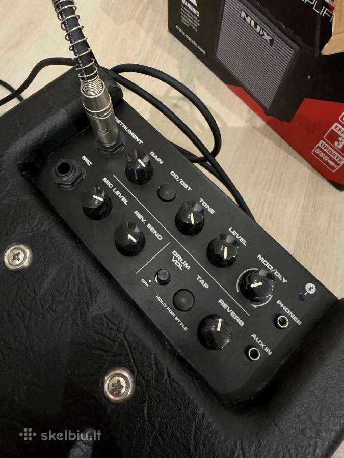 Nux Mighty-8bt Stereo Guitar Amplifier - nuotraukos Nr. 6