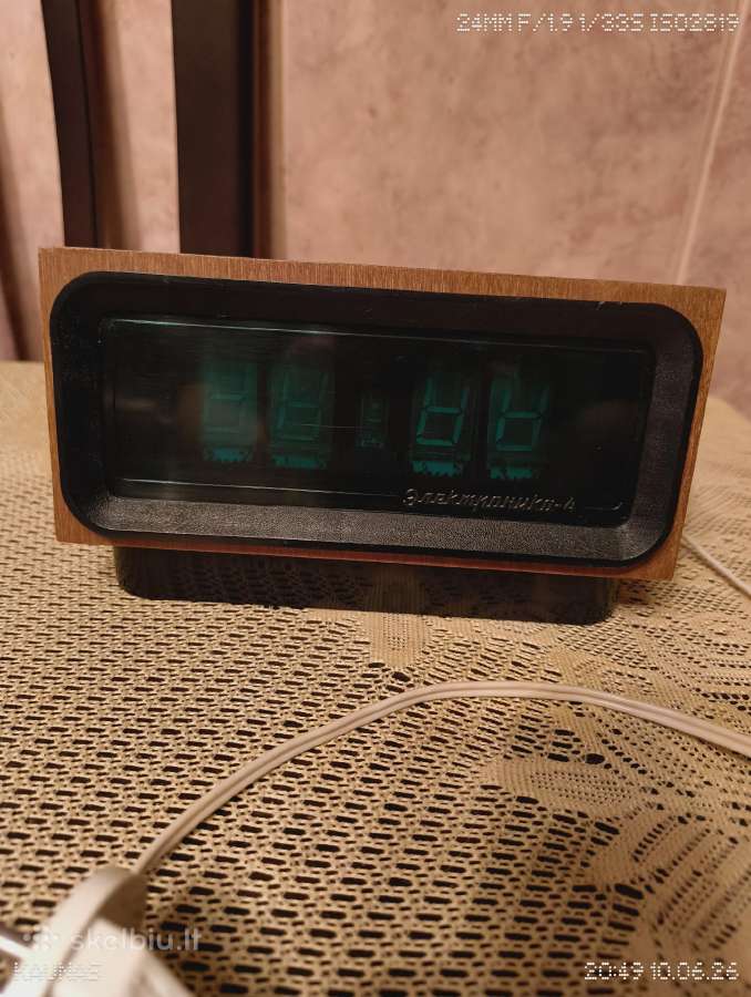 CcCCCP laikrodis Elektronika 4 Labai Gero Stovio - nuotraukos Nr. 6