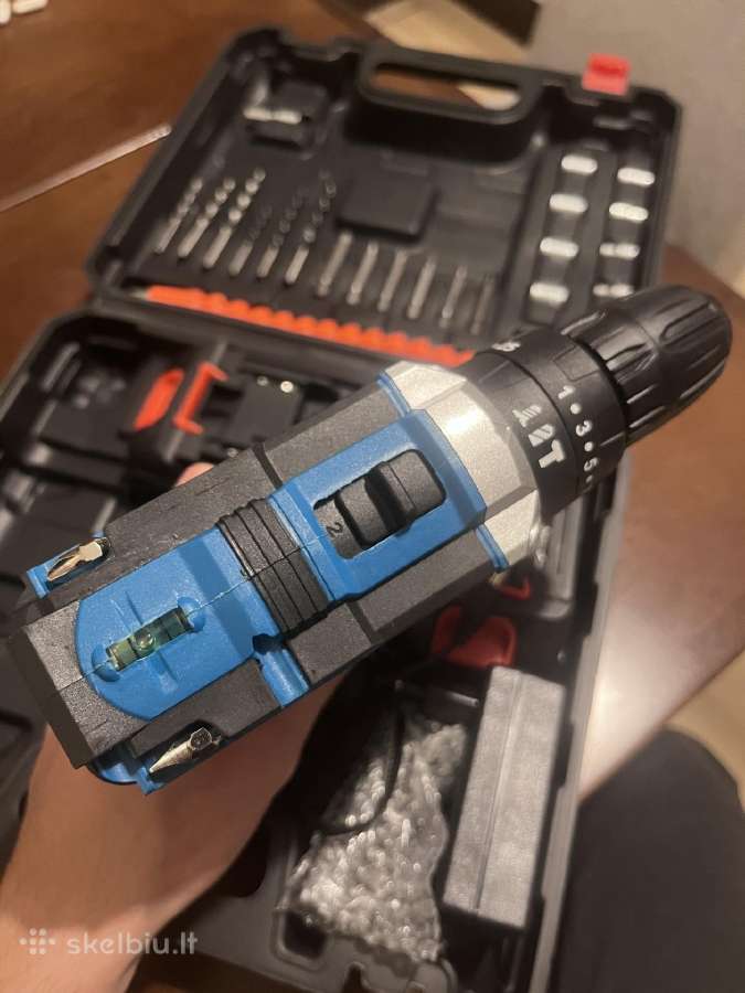 Onevan 21v akumuliatorinis gręžtuvas – Nenaudotas - nuotraukos Nr. 4