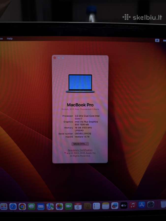 Apple MacBook Pro 13 - nuotraukos Nr. 5
