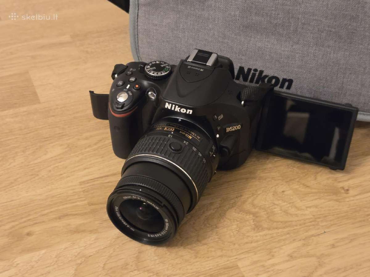 Nikon D5200 / 18-55mm Af-s / 2k kadrų - nuotraukos Nr. 2