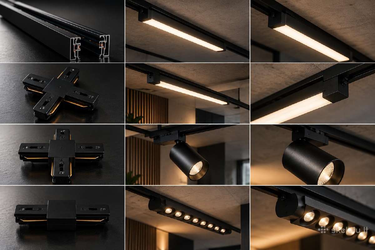 LED bėginiai šviestuvai - nuotraukos Nr. 5