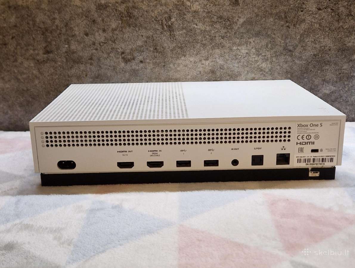 Xbox One S 500gb Komplektas su 3 žaidimais - nuotraukos Nr. 3