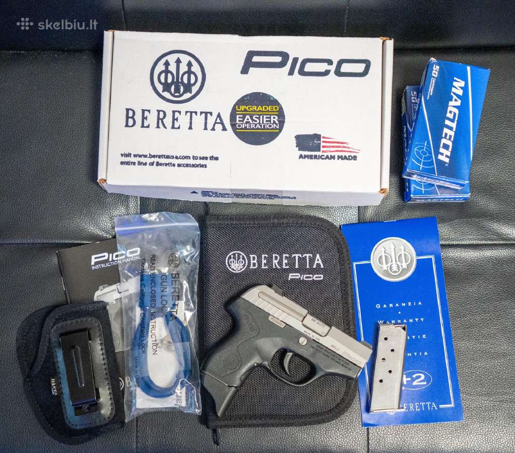Beretta Pico .380 ploniausias pistoletas pasaulyje - nuotraukos Nr. 3