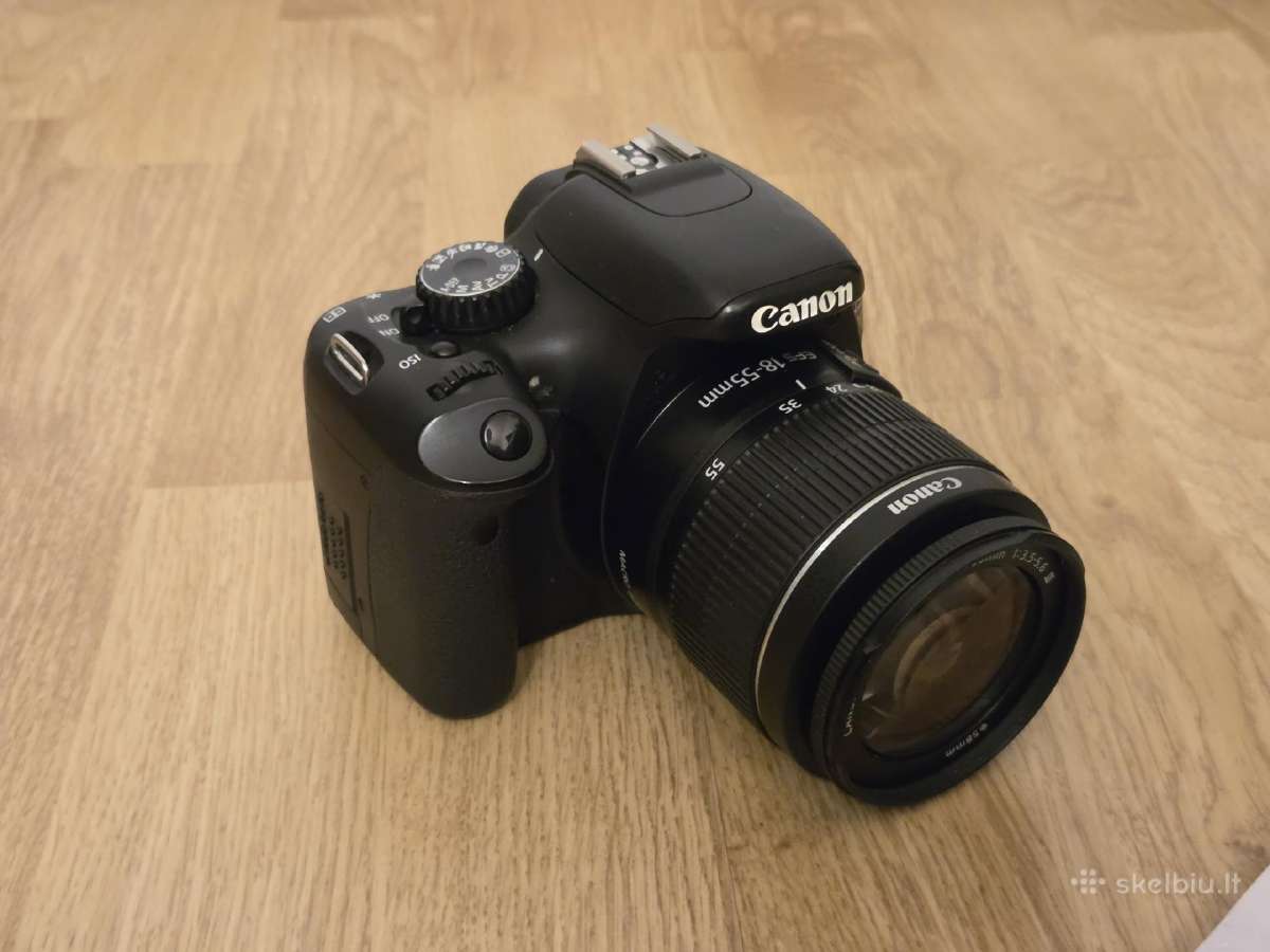 Canon EOS 550d / Dslr / 18-55mm Efs / 15k kadrų - nuotraukos Nr. 3