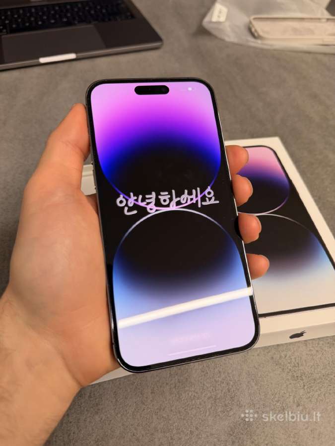 iPhone 14 Pro Max 128gb Deep Purple - nuotraukos Nr. 2