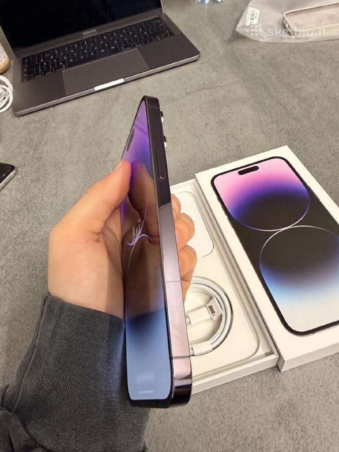 iPhone 14 Pro Max 128gb Deep Purple - nuotraukos Nr. 3