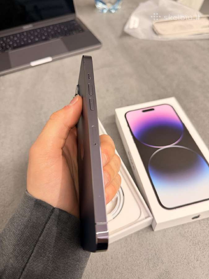 iPhone 14 Pro Max 128gb Deep Purple - nuotraukos Nr. 4