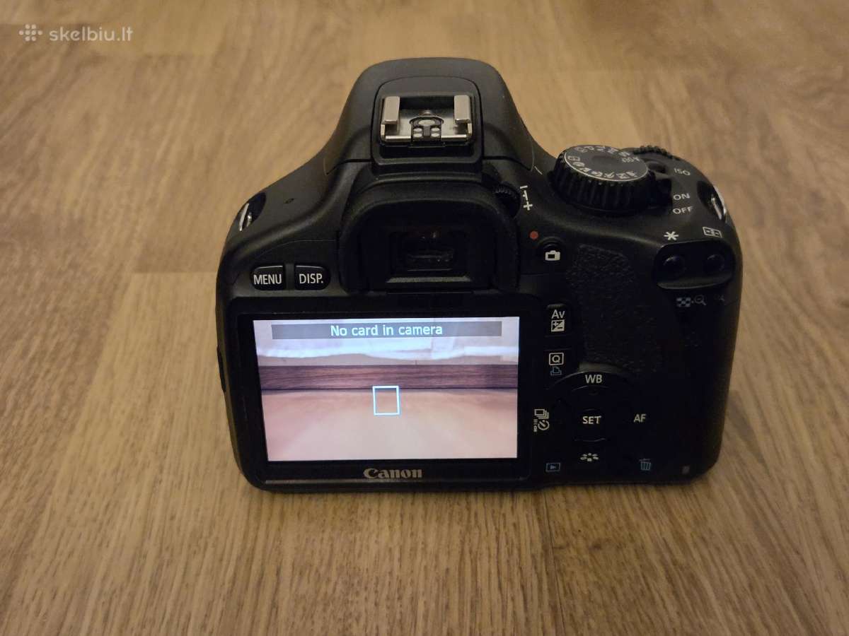 Canon EOS 550d / Dslr / 18-55mm Efs / 15k kadrų - nuotraukos Nr. 5